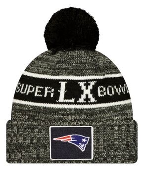 New Era Adult 2025-26 Super Bowl LX Bound New England Patriots Knit Beanie
